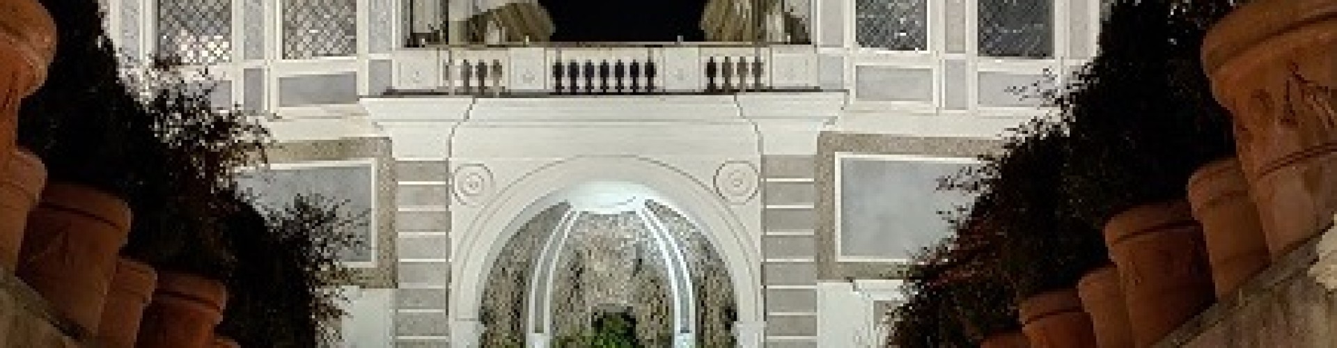 ROMA PALATINO - HORTI FARNESIANI - Sistema di illuminazione del complesso delle Uccelliere negli Horti Farnesiani