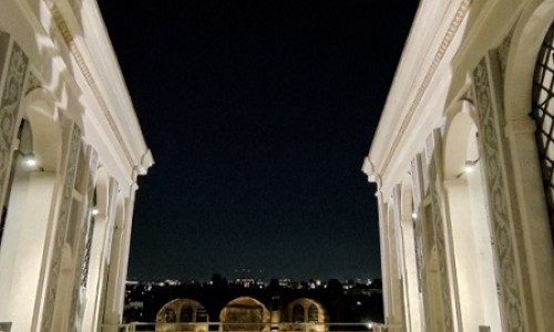 ROMA PALATINO - HORTI FARNESIANI - Sistema di illuminazione del complesso delle Uccelliere negli Horti Farnesiani