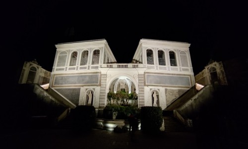 ROMA PALATINO - HORTI FARNESIANI - Sistema di illuminazione del complesso delle Uccelliere negli Horti Farnesiani